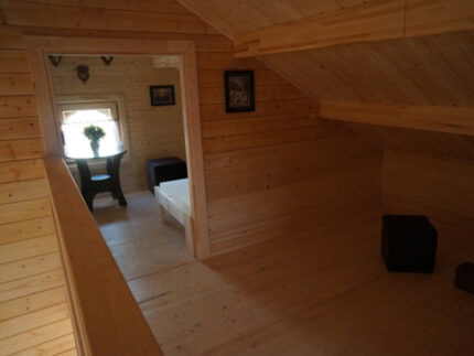 drevený domček Barbora A podkrovie