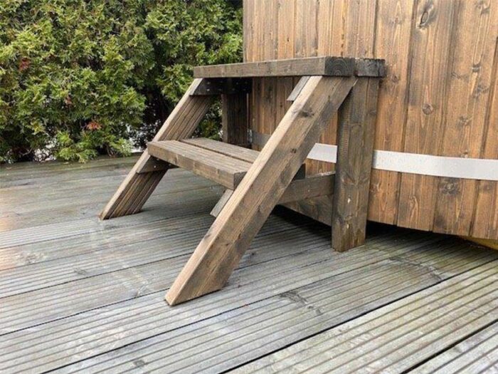 schodíky pre kaďu